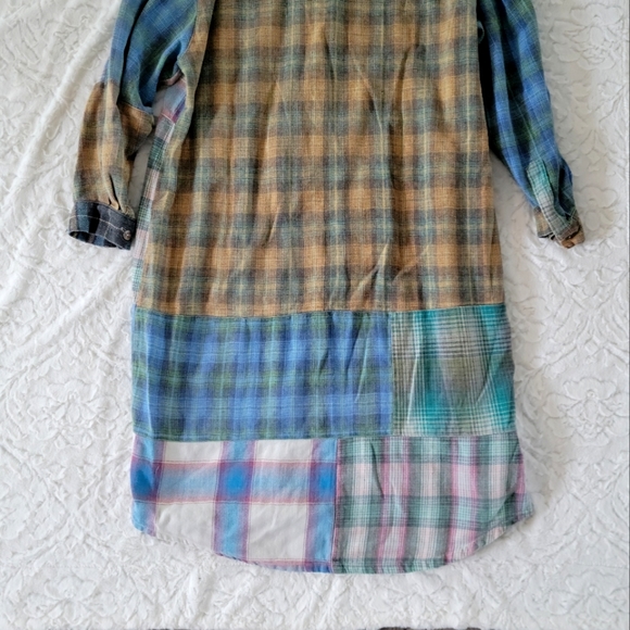 Vintage Flannel Dress 👗 - Picture 8 of 9